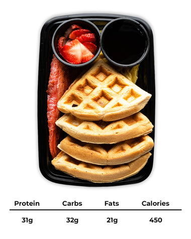 Buttermilk Protein Waffles